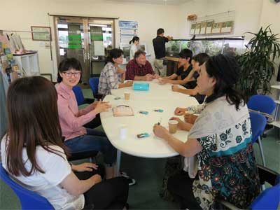 ８月２０日(木)・２７日(木)「まちなか英語村」を開催しました