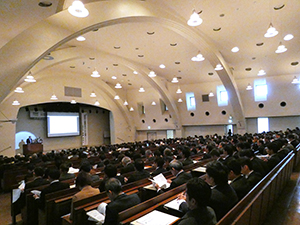 講演の様子（会場）