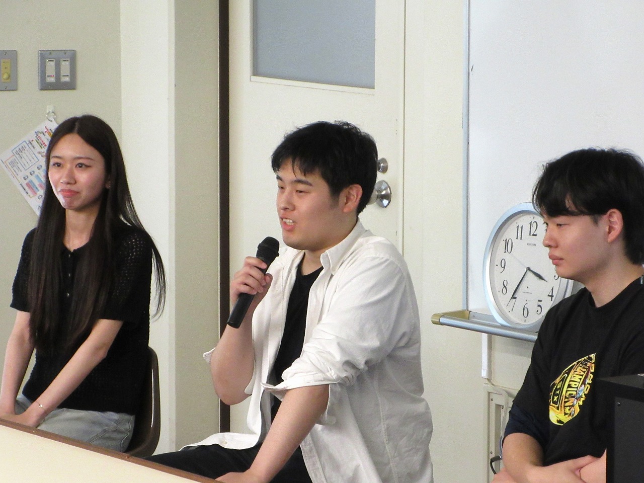学生の就活等体験の発表