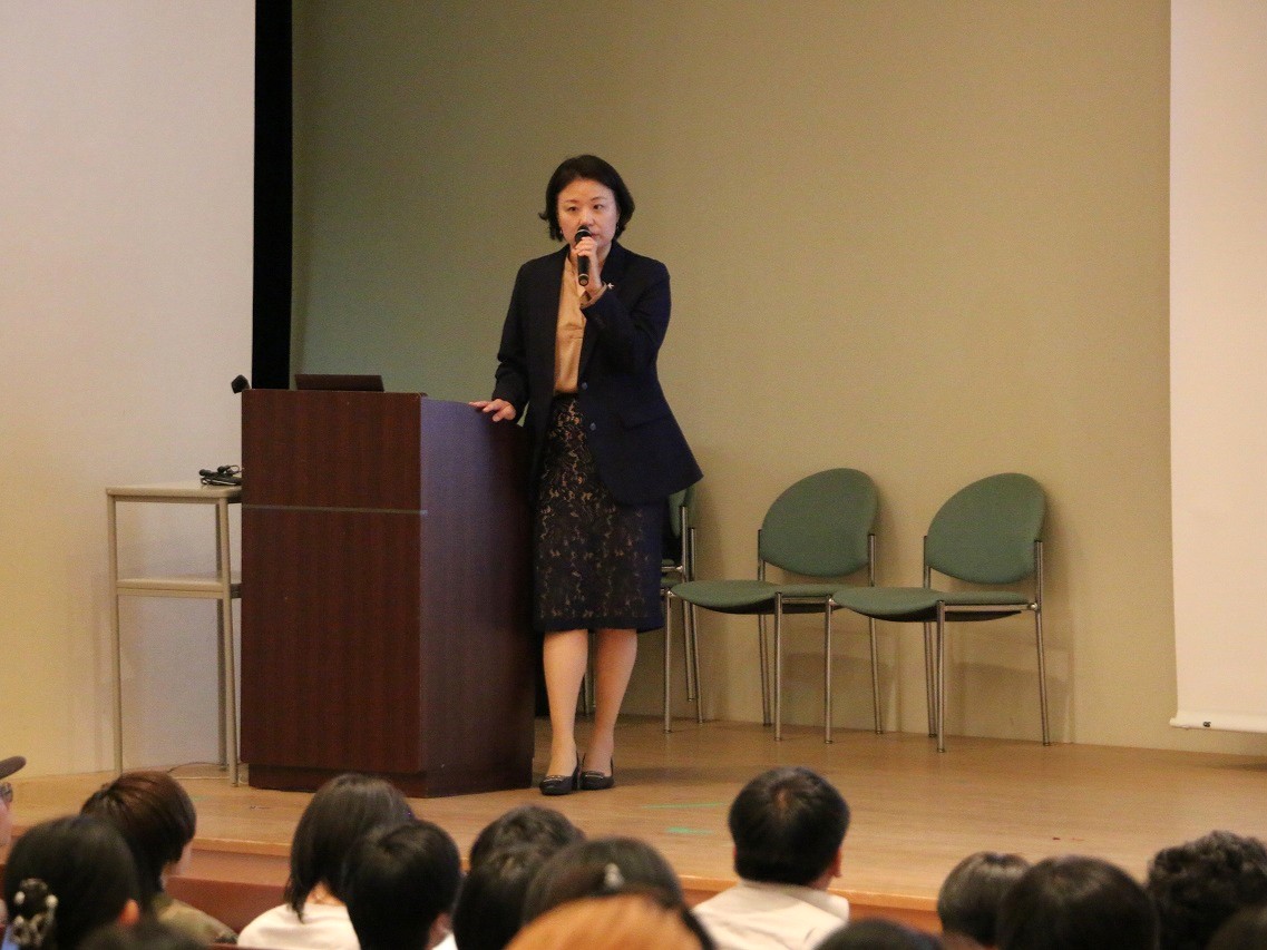 水ing株式会社採用部部長の堀井緑様