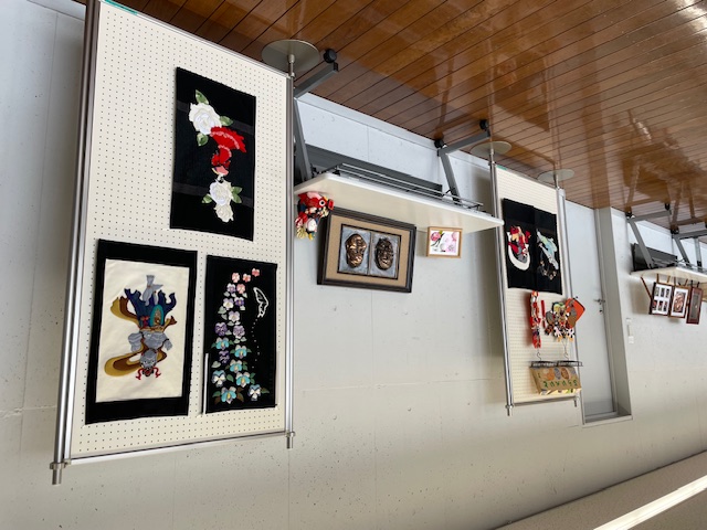 作品展示の様子